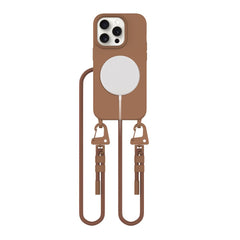 KRYT TECH-PROTECT MAGNECKLACE MAGSAFE IPHONE 14 PRO CHOCOLATE BROWN
