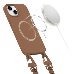 KRYT TECH-PROTECT MAGNECKLACE MAGSAFE IPHONE 15 CHOCOLATE BROWN