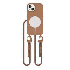 KRYT TECH-PROTECT MAGNECKLACE MAGSAFE IPHONE 15 CHOCOLATE BROWN