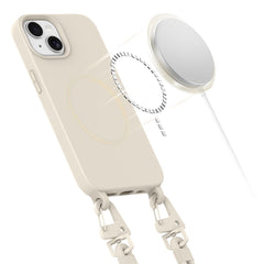 KRYT TECH-PROTECT MAGNECKLACE MAGSAFE IPHONE 15 COSMIC LATTE