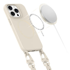 KRYT TECH-PROTECT MAGNECKLACE MAGSAFE IPHONE 15 PRO COSMIC LATTE