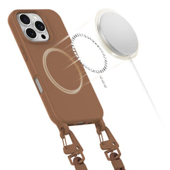 KRYT TECH-PROTECT MAGNECKLACE MAGSAFE IPHONE 16 PRO CHOCOLATE BROWN