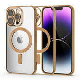 KRYT NA IPHONE 14 PRO HEYCASE MAGSHINE MAGSAFE GOLD