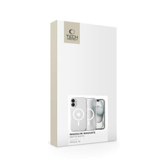 KRYT NA IPHONE 16 TECH-PROTECT MAGSLIM MAGSAFE MATTE/WHITE