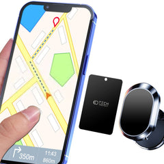 MAGNETICKÉ DOŠTIČKY TECH-PROTECT METALPLATE MAGNETIC CAR MOUNT 4-PACK BLACK