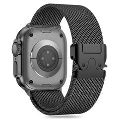 REMIENOK TECH-PROTECT MILANO APPLE WATCH 6 / 7 / 8 / 9 / 10 / SE / ULTRA 1 / 2 (44 / 45 / 46 / 49 MM) BLACK