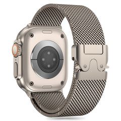 REMIENOK TECH-PROTECT MILANO APPLE WATCH 6 / 7 / 8 / 9 / 10 / SE / ULTRA 1 / 2 (44 / 45 / 46 / 49 MM) TITANIUM