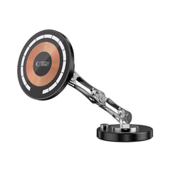 DRŽIAK TELEFÓNU DO AUTA S BEZDRÔTOVÝM NABÍJANÍM TECH-PROTECT MM15W-V8 MAGNETIC MAGSAFE DASHBOARD CAR MOUNT WIRELESS CHARGER 15W BLACK