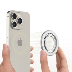 DRŽIAK NA PRST TECH-PROTECT MMR300 MAGSAFE PHONE RING SILVER