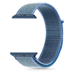REMIENOK TECH-PROTECT NYLON APPLE WATCH 6 / 7 / 8 / 9 / 10 / SE / ULTRA 1 / 2 (44 / 45 / 46 / 49 MM) BABY BLUE