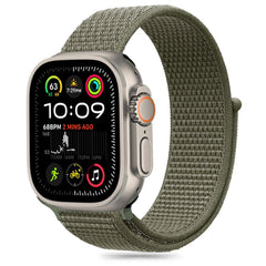 REMIENOK TECH-PROTECT NYLON APPLE WATCH 6 / 7 / 8 / 9 / 10 / SE / ULTRA 1 / 2 (44 / 45 / 46 / 49 MM) CARGO KHAKI