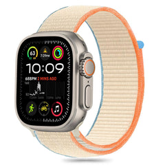 REMIENOK TECH-PROTECT NYLON APPLE WATCH 6 / 7 / 8 / 9 / 10 / SE / ULTRA 1 / 2 (44 / 45 / 46 / 49 MM) CREAM