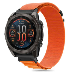 REMIENOK TECH-PROTECT NYLON PRO GARMIN FENIX 5X / 5X PLUS / 6X / 6X PRO / 7X / 8 (51 MM) ORANGE