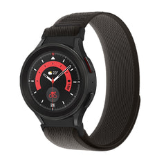 REMIENOK TECH-PROTECT NYLON SAMSUNG GALAXY WATCH 4 / 5 / 5 PRO / 6 / 7 / FE BLACK/ORANGE