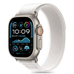 REMIENOK TECH-PROTECT NYLON STRIPE APPLE WATCH 6 / 7 / 8 / 9 / 10 / SE / ULTRA 1 / 2 (44 / 45 / 46 / 49 MM) CRAYON GREY