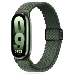 REMIENOK TECH-PROTECT NYLONMAG XIAOMI SMART BAND 8 / 9 / NFC HUNTER GREEN