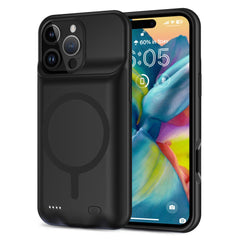 KRYT NA IPHONE 16 PRO MAX TECH-PROTECT POWERCASE MAGSAFE 8500MAH BLACK