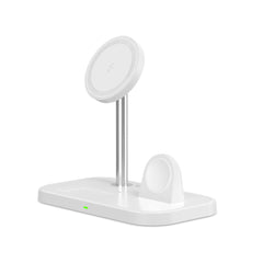 BEZDRÔTOVÁ NABÍJAČKA 3IN1TECH-PROTECT QI15W-A22 MAGNETIC MAGSAFE WIRELESS CHARGER WHITE