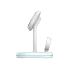 BEZDRÔTOVÁ NABÍJAČKA 3IN1 QI15W-A27 MAGNETIC MAGSAFE WIRELESS CHARGER WHITE