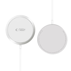 BEZDRÔTOVÁ NABÍJAČKA TECH-PROTECT QI15W-A34 MAGNETIC MAGSAFE WIRELESS CHARGER WHITE