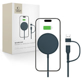 BEZDRÔTOVÁ NABÍJAČKA TECH-PROTECT QI15W-A44 MAGNETIC MAGSAFE WIRELESS CHARGER NAVY BLUE