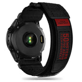 REMIENOK NA GARMIN 26MM FENIX 3 / 5X / 3HR / 5X PLUS / 6X / 6X PRO / 7X TECH-PROTECT SCOUT PRO BLACK