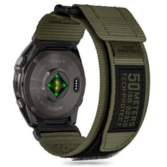 REMIENOK TECH-PROTECT SCOUT PRO GARMIN FENIX 5 / 6 / 6 PRO / 7 / 8 (47 MM) / E MILITARY GREEN
