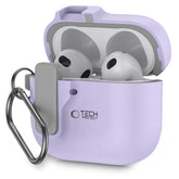 PUZDRO TECH-PROTECT SLIM HOOK APPLE AIRPODS 4 LAVENDER