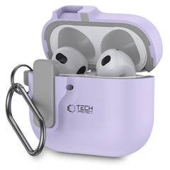 PUZDRO TECH-PROTECT SLIM HOOK APPLE AIRPODS 4 LAVENDER