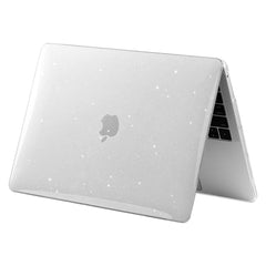 OBAL NA MACBOOK AIR 13" M2 / M3 / 2022-2024 TECH-PROTECT SMARTSHELL GLITTER CLEAR