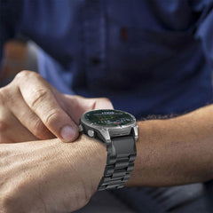 REMIENOK TECH-PROTECT STAINLESS GARMIN FENIX 5X / 5X PLUS / 6X / 6X PRO / 7X / 8 (51 MM) BLACK