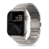 REMIENOK TECH-PROTECT STEELBAND APPLE WATCH 6 / 7 / 8 / 9 / 10 / SE / ULTRA 1 / 2 (44 / 45 / 46 / 49 MM) TITANIUM