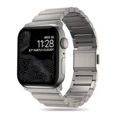 REMIENOK TECH-PROTECT STEELBAND APPLE WATCH 6 / 7 / 8 / 9 / 10 / SE / ULTRA 1 / 2 (44 / 45 / 46 / 49 MM) TITANIUM