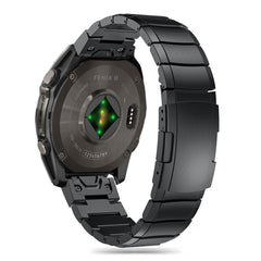 REMIENOK TECH-PROTECT STEELBAND GARMIN FENIX 5 / 6 / 6 PRO / 7 / 8 (47 MM) / E BLACK