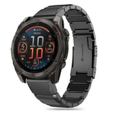REMIENOK TECH-PROTECT STEELBAND GARMIN FENIX 5 / 6 / 6 PRO / 7 / 8 (47 MM) / E BLACK