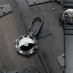 PUZDRO TECH-PROTECT TPUCARBON APPLE AIRTAG BLACK