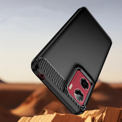 KRYT TECH-PROTECT TPUCARBON MOTOROLA MOTO G05 / E15 BLACK