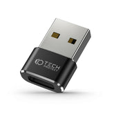 ADAPTÉR TECH-PROTECT ULTRABOOST ADAPTER USB TO TYPE-C BLACK