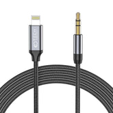KÁBEL TECH-PROTECT ULTRABOOST LIGHTNING TO AUX MINI JACK 3.5MM CABLE 100CM BLACK