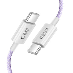 TECH-PROTECT ULTRABOOST LITE TYPE-C CABLE PD60W/3A 100CM MAUVE