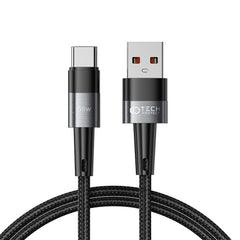 KÁBEL TECH-PROTECT ULTRABOOST TYPE-C CABLE 66W/6A 100CM GREY
