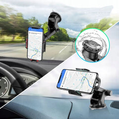 DRŽIAK NA MOBIL DO AUTA TECH-PROTECT UNIVERSAL CAR MOUNT BLACK