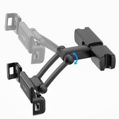 DRŽIAK TELEFÓNU DO AUTA TECH-PROTECT V2 STRETCHABLE HEADREST CAR MOUNT BLACK