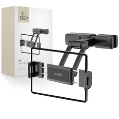 DRŽIAK TELEFÓNU DO AUTA TECH-PROTECT V2 STRETCHABLE HEADREST CAR MOUNT BLACK