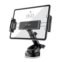 DRŽIAK TELEFÓNU DO AUTA TECH-PROTECT V4 UNIVERSAL WINDSHIELD & DASHBOARD CAR MOUNT FOR TABLET BLACK