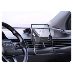 DRŽIAK TELEFÓNU DO AUTA TECH-PROTECT V4 UNIVERSAL WINDSHIELD & DASHBOARD CAR MOUNT FOR TABLET BLACK