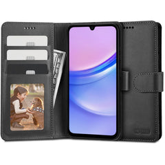 KNIŽKOVÝ KRYT TECH-PROTECT WALLET GALAXY A15 4G / 5G BLACK