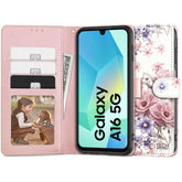 KRYT TECH-PROTECT WALLET GALAXY A16 4G / 5G BLOSSOM FLOWER