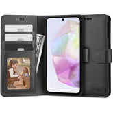 KNIŽKOVÝ KRYT TECH-PROTECT WALLET GALAXY A35 5G BLACK