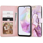 KNIŽKOVÝ KRYT TECH-PROTECT WALLET GALAXY A35 5G MARBLE